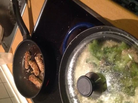 Rezept: Brokkoli - Kochkäse - Schnitzel Bild Nr. 6 Brokkoli - Kochkäse - Schnitzel - Rezept - Bild Nr. 6