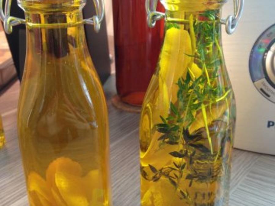 Zitronen Thymian-Öl - einfach - von FraeuleinSchwarz