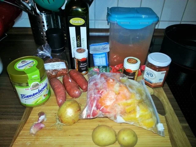 Paprikasuppe mit knuspriger Chorizo - Rezept - Bild Nr. 2