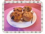 Muffins: Tomate-Speck-Muffins mit Lauch - Rezept