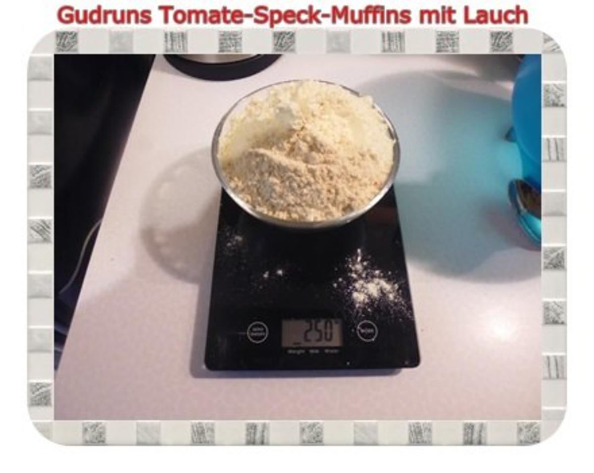Muffins: Tomate-Speck-Muffins mit Lauch - Rezept - Bild Nr. 3