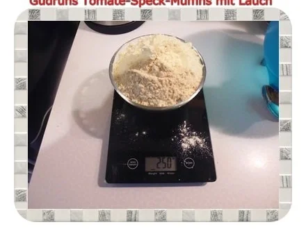 Muffins: Tomate-Speck-Muffins mit Lauch - Rezept - Bild Nr. 3