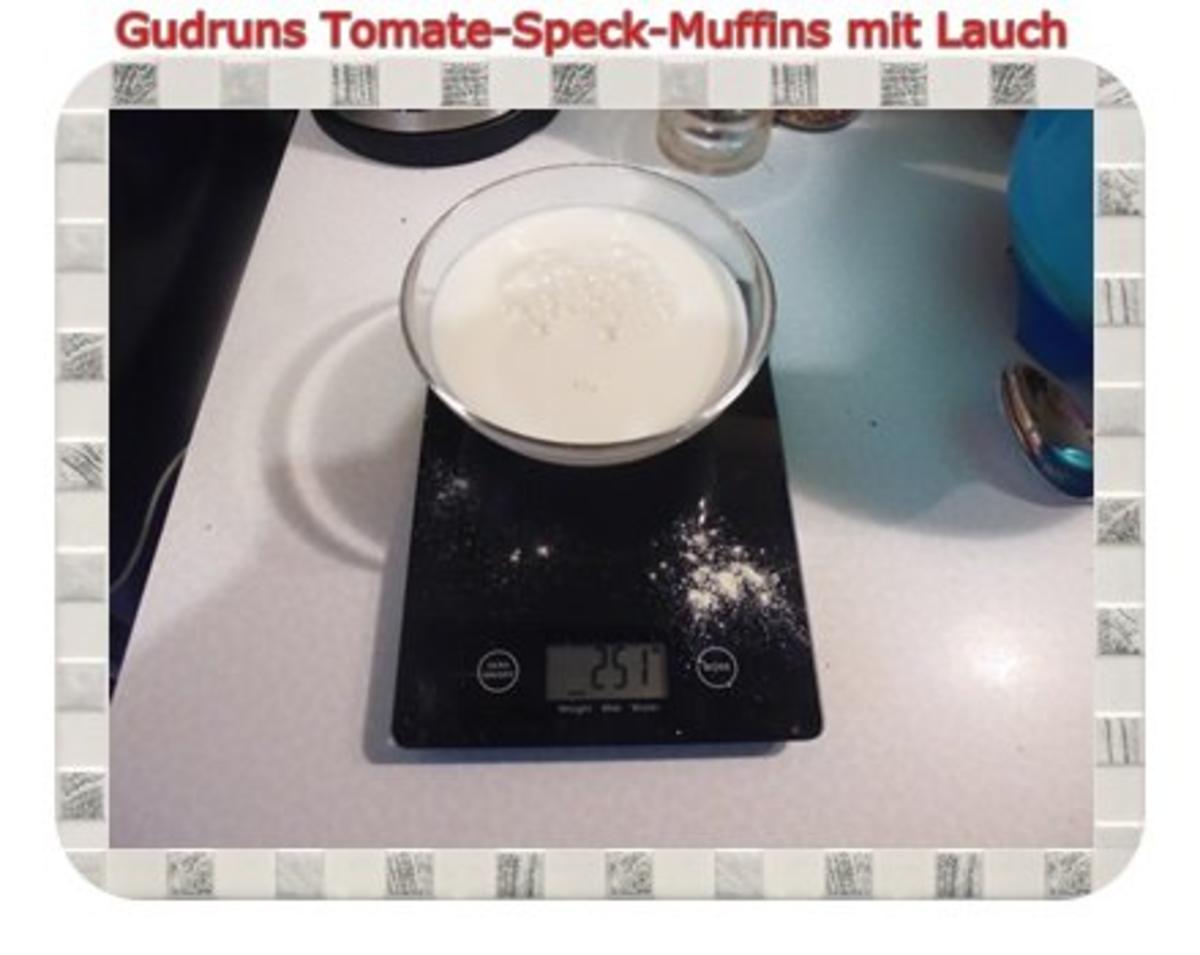 Muffins: Tomate-Speck-Muffins mit Lauch - Rezept - Bild Nr. 4