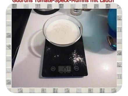 Muffins: Tomate-Speck-Muffins mit Lauch - Rezept - Bild Nr. 4