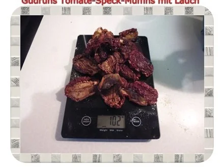 Muffins: Tomate-Speck-Muffins mit Lauch - Rezept - Bild Nr. 5