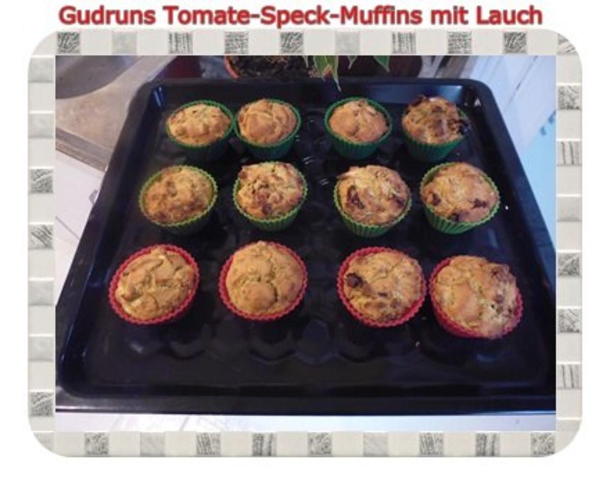 Muffins: Tomate-Speck-Muffins mit Lauch - Rezept - Bild Nr. 14