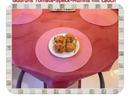 Muffins: Tomate-Speck-Muffins mit Lauch - Rezept - Bild Nr. 16