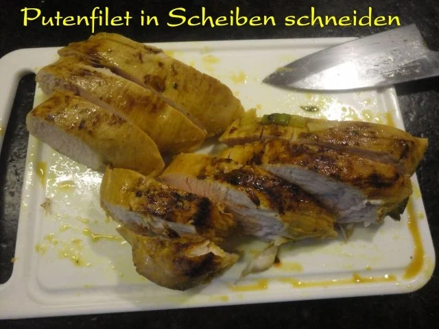 mariniertes Puten Filet in Staudensellerie Gemüse - Rezept - Bild Nr. 18