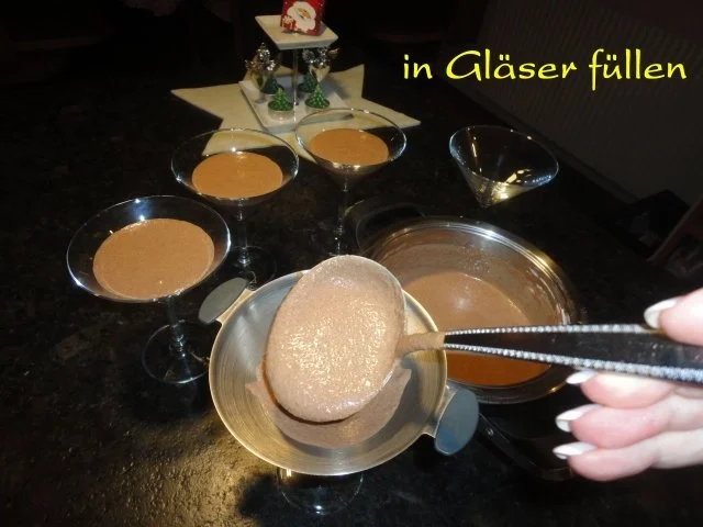 Schoko - Grieß - Flammerie " Mozart " - Rezept - Bild Nr. 13