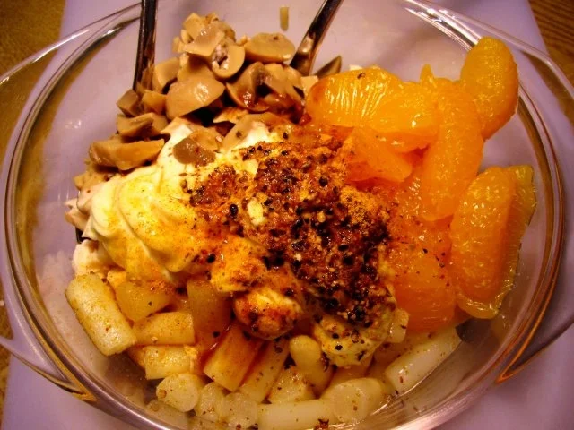 Rezept: Hähnchenbrust-Salat "Ruck-Zuck" ... Bild Nr. 3 Hähnchenbrust-Salat "Ruck-Zuck" ... - Rezept - Bild Nr. 3