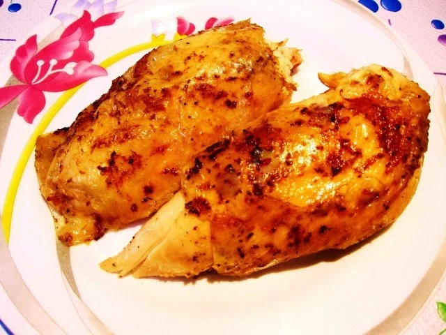 Rezept: Hähnchenbrust-Salat "Ruck-Zuck" ... Bild Nr. 2 Hähnchenbrust-Salat "Ruck-Zuck" ... - Rezept - Bild Nr. 2