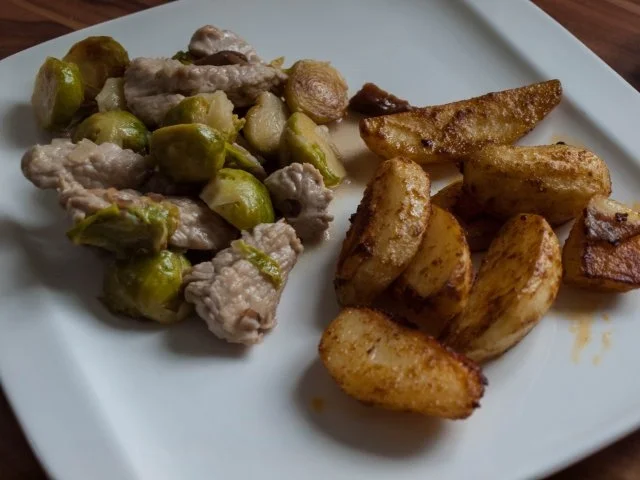 Putengeschnetzeltes mit Maronen - Rezept