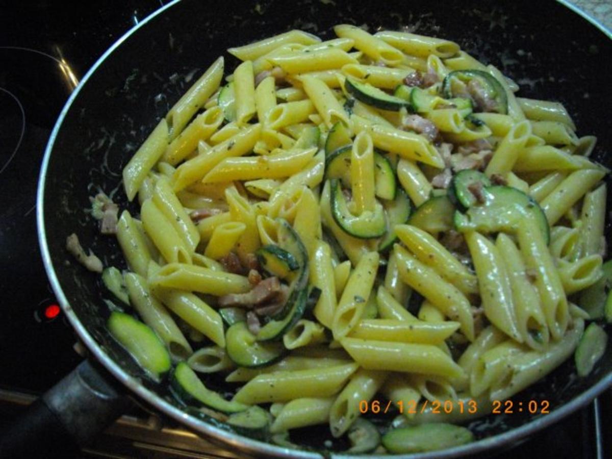 Bilder für Zuchini Carbonara - Rezept