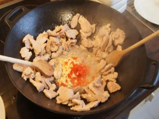 Schweinefilet süß-sauer mit Gemüse und Curry-Reis - Rezept - Bild Nr. 8