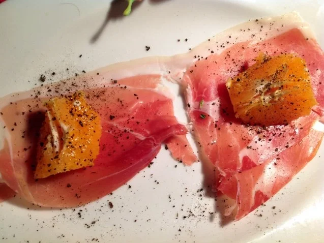 Ziegenfrischkäse und Clementine gebacken mit Rucolasalat - Rezept - Bild Nr. 6