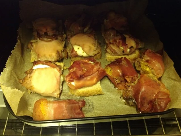 Ziegenfrischkäse und Clementine gebacken mit Rucolasalat - Rezept - Bild Nr. 9