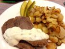 Fleisch:   TAFELSPITZ  mit Meerrettichsahnesauce - Rezept