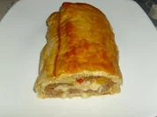 Fleisch Käse Strudel - Rezept