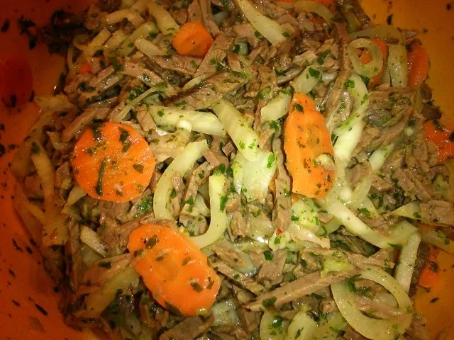 Rezept: Rindfleischsalat Bild Nr. 5 Rindfleischsalat - Rezept - Bild Nr. 5