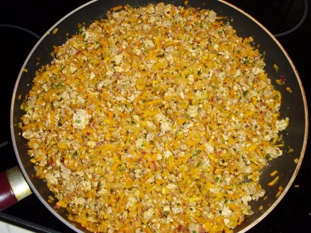 Kürbis-Hackfleisch-Pfanne - Rezept