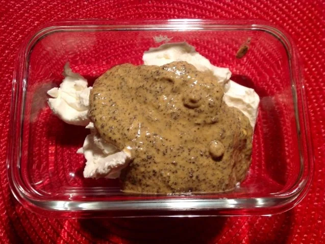 Papaya-Paprika-Salat, Papaya-Frischäse-Dip dazu eine Süßkartoffel - Rezept - Bild Nr. 9