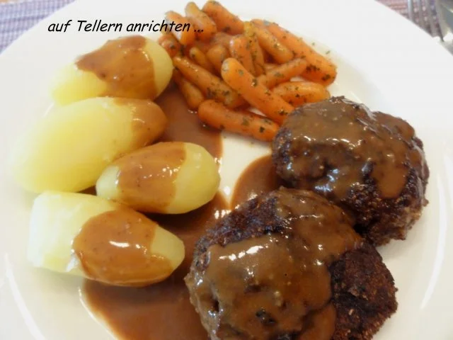 Rezept: Fleisch: FRIKADELLEN mit Feigensahnesauce Bild Nr. 9 Fleisch: FRIKADELLEN mit Feigensahnesauce - Rezept - Bild Nr. 9