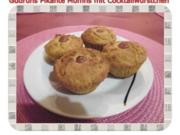 Muffins: Pikante Muffins mit Cocktailwürstchen - Rezept