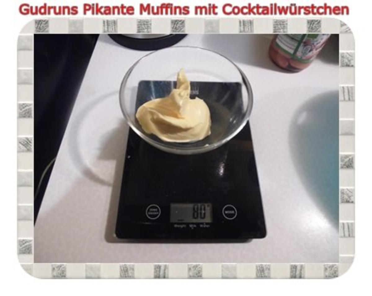 Muffins: Pikante Muffins mit Cocktailwürstchen - Rezept - Bild Nr. 5