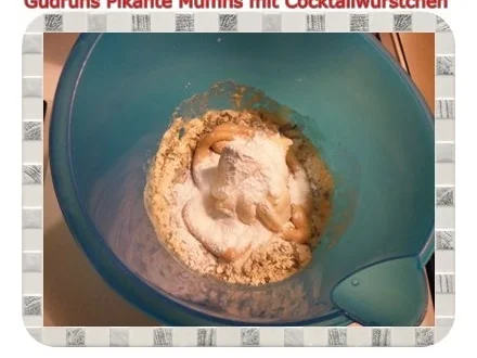 Muffins: Pikante Muffins mit Cocktailwürstchen - Rezept - Bild Nr. 6