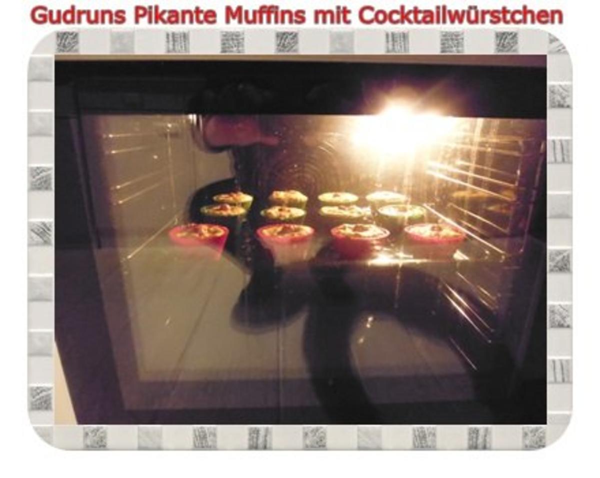 Muffins: Pikante Muffins mit Cocktailwürstchen - Rezept - Bild Nr. 10