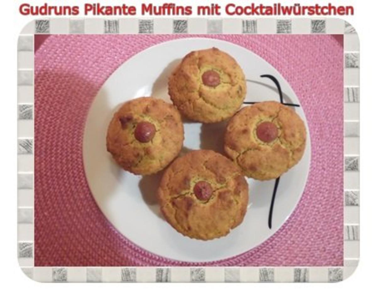 Muffins: Pikante Muffins mit Cocktailwürstchen - Rezept - Bild Nr. 17