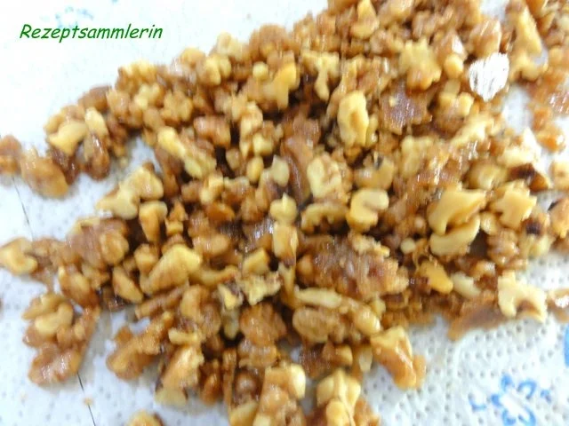 Rezept: Diverses: WALNÜSSE -kandieren- Diverses: WALNÜSSE -kandieren- - Rezept