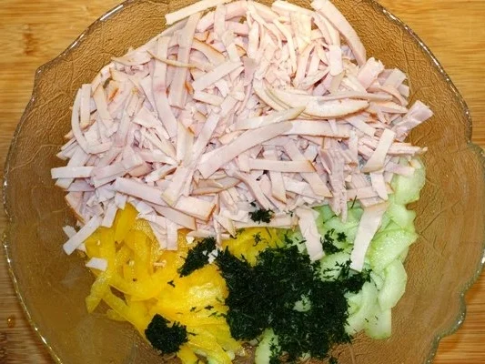 Salat mit Putenbrust - Rezept - Bild Nr. 7