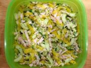 Salat mit Putenbrust - Rezept