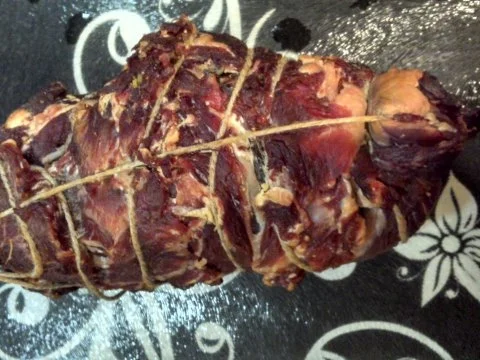 Lamm Schinken geräuchert - Rezept