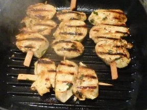 Hähnchen-Kebab mit Gemüse-Bulgur - Rezept - Bild Nr. 6