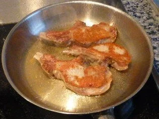 Rezept: Kartoffel-Champignonpfanne mit Ibericokotelett Bild Nr. 2 Kartoffel-Champignonpfanne mit Ibericokotelett - Rezept - Bild Nr. 2