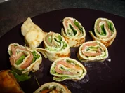 Lachscrepes - Rezept