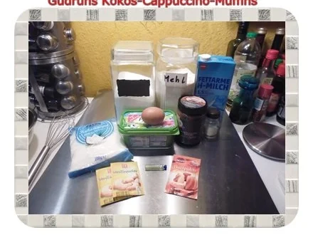 Rezept: Muffins: Kokos-Cappuccino-Muffins Bild Nr. 2 Muffins: Kokos-Cappuccino-Muffins - Rezept - Bild Nr. 2
