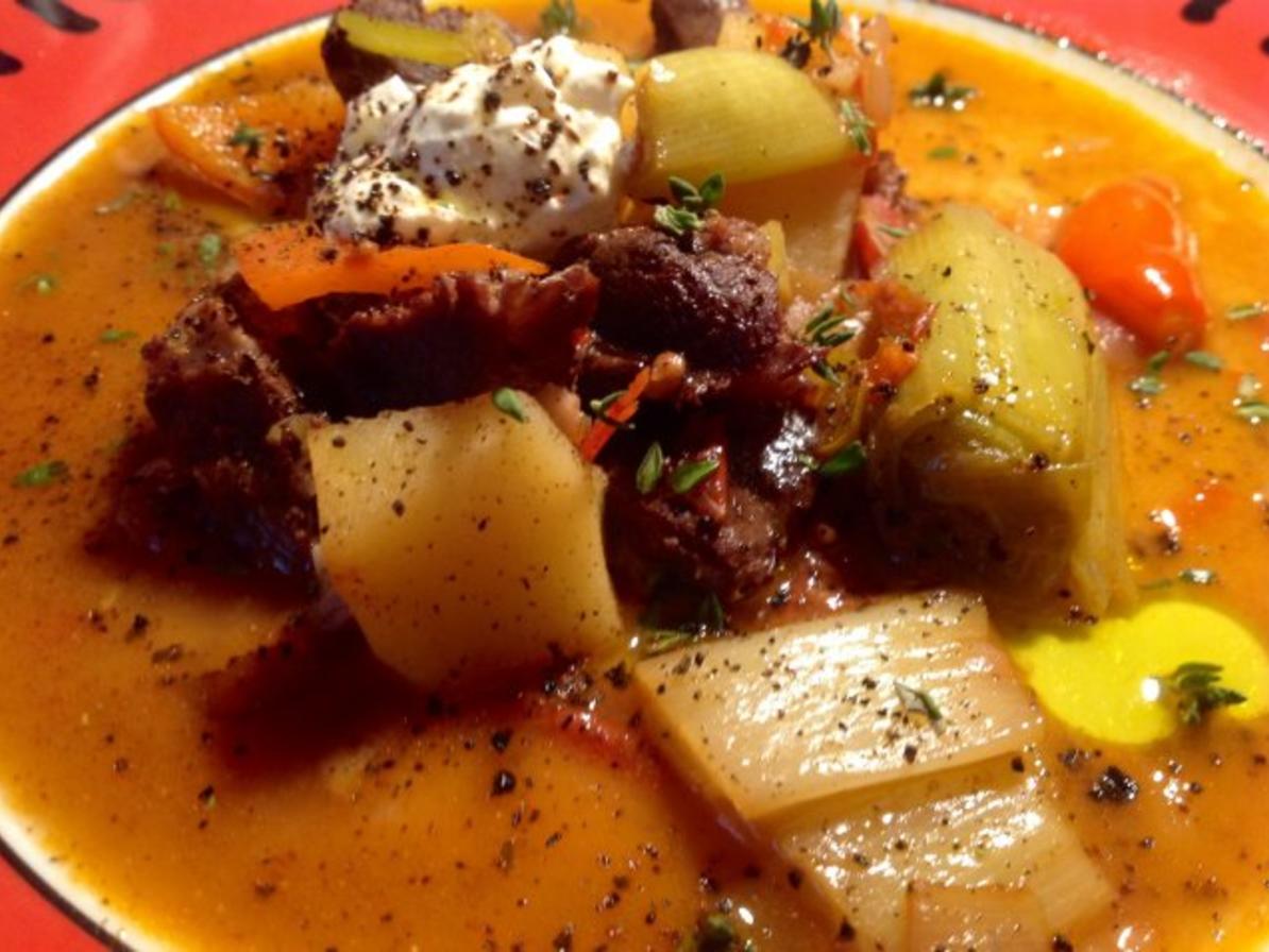Geschmorte Beinscheiben - Rezept mit Bild - kochbar.de