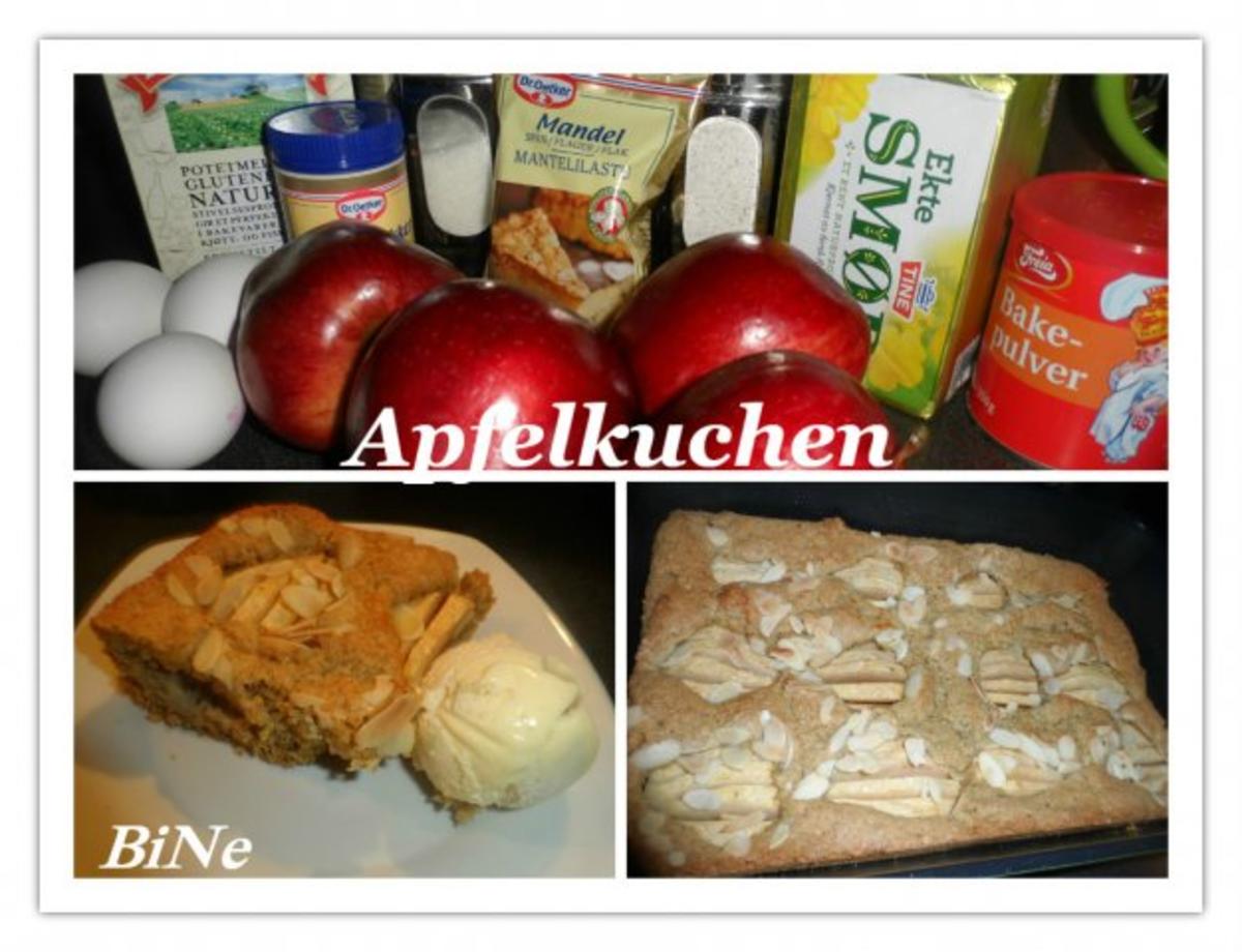 BiNe` S APFELKUCHEN - Rezept