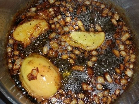 Brotaufstrich: Apfel - Grieben - Schmalz - Rezept - Bild Nr. 5