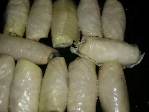 Hackfleisch: Kohlrouladen mit einer Putenhackfleisch Füllung - Rezept