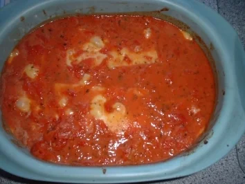 Spinat-Schinken-Lasagne - Rezept