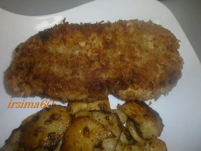 Schnitzel mit Pankomehl Panade - Rezept - Bild Nr. 2