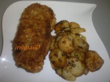 Schnitzel mit Pankomehl Panade - Rezept