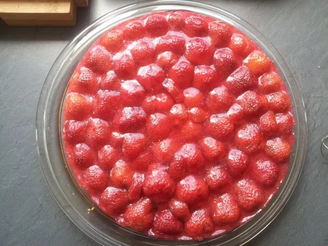 Erdbeerkuchen - Rezept