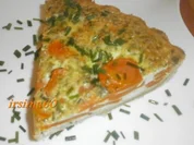 Möhren Quiche - Rezept