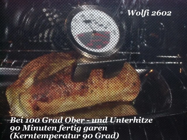 Rezept: Pute : Putenbraten bei 100 - 130 Grad je nach Herd 90 - 120 Minuten fertig garen Bild Nr. 4 Pute : Putenbraten bei 100 - 130 Grad je nach Herd 90 - 120 Minuten fertig garen - Rezept - Bild Nr. 4