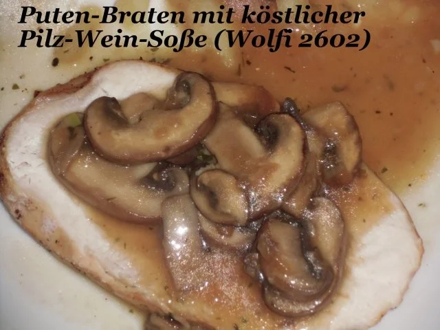 Rezept: Pute : Putenbraten bei 100 - 130 Grad je nach Herd 90 - 120 Minuten fertig garen Bild Nr. 9 Pute : Putenbraten bei 100 - 130 Grad je nach Herd 90 - 120 Minuten fertig garen - Rezept - Bild Nr. 9